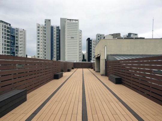 중앙대학교 204관(도서관) 옥상