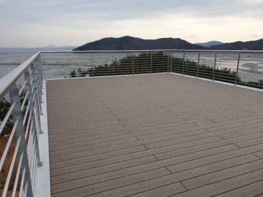 인천 시도리 Double Bay House 데크시공