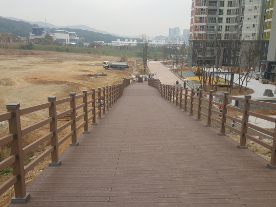 인천 연수구 동춘동 데크로드공사