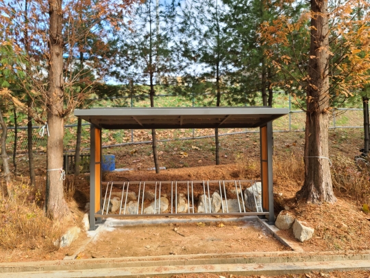 원당지구 3공원 자전거보관대